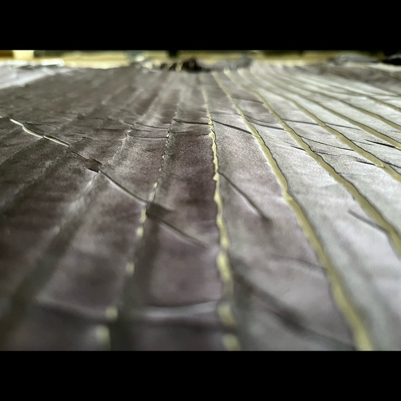 Carol Christian Poell Short Sleeve Pleated Tee Purple Men's X-Small Spring 1996 - Picture 11 of 12